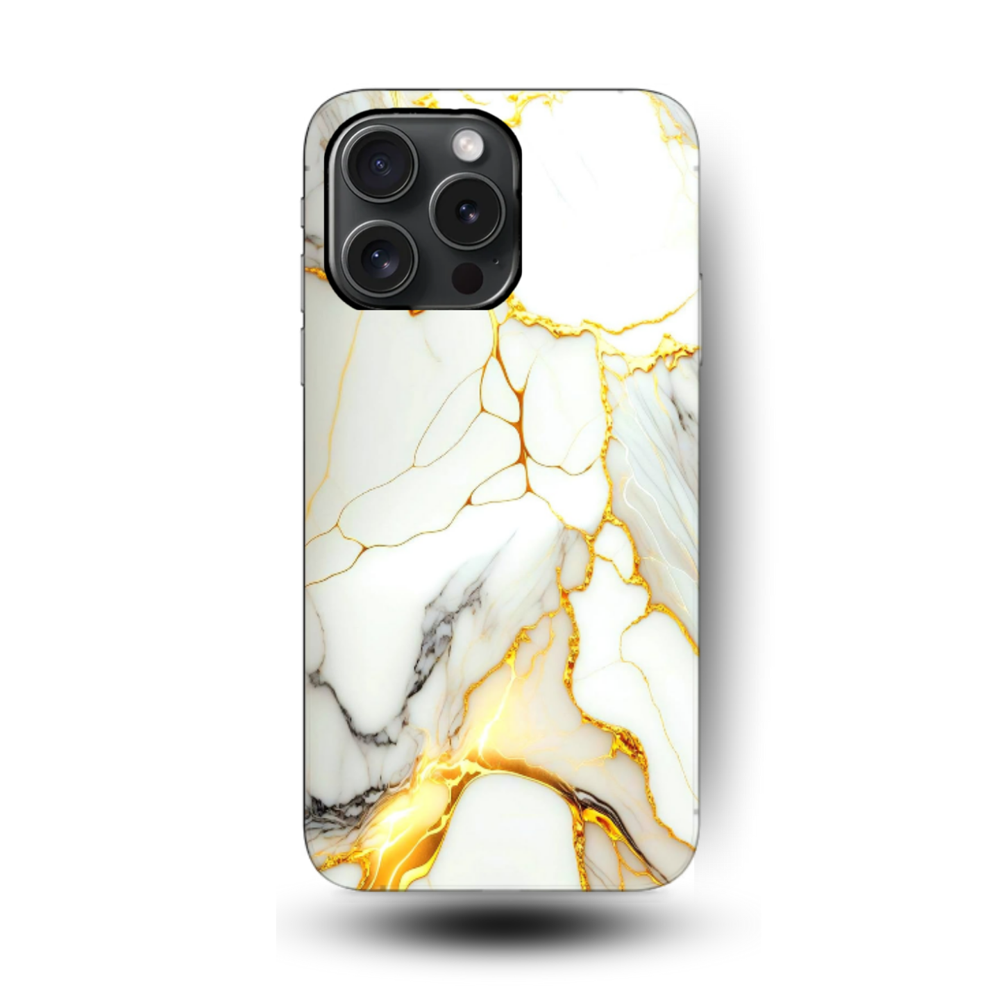 Marmo gold e white