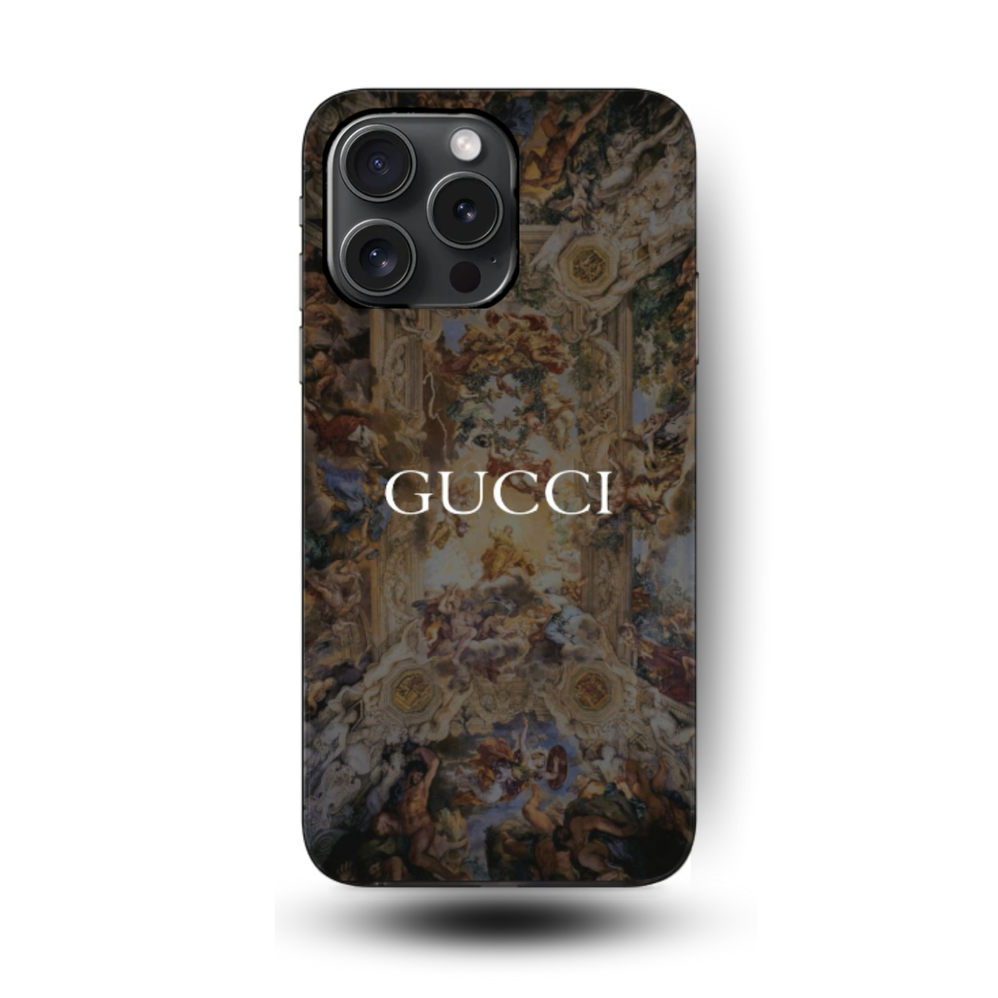 Gucci logo con affresco