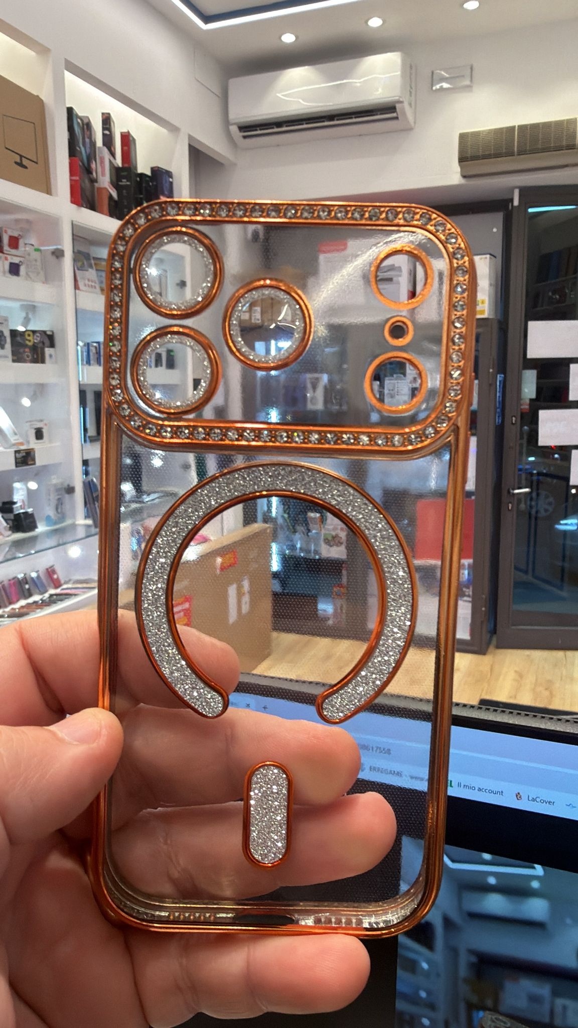 Cover Diamond Edge Magsafe